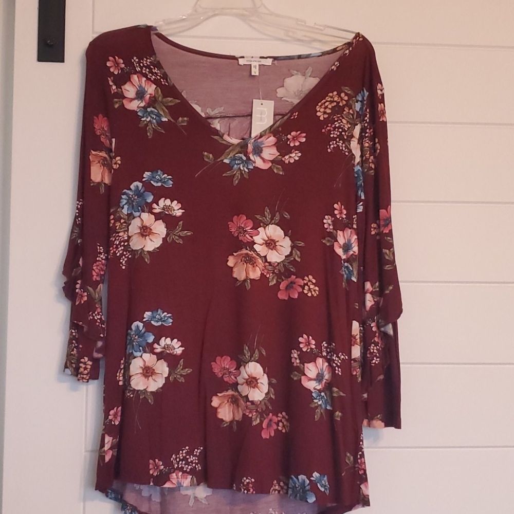 Maurices Floral Tunic